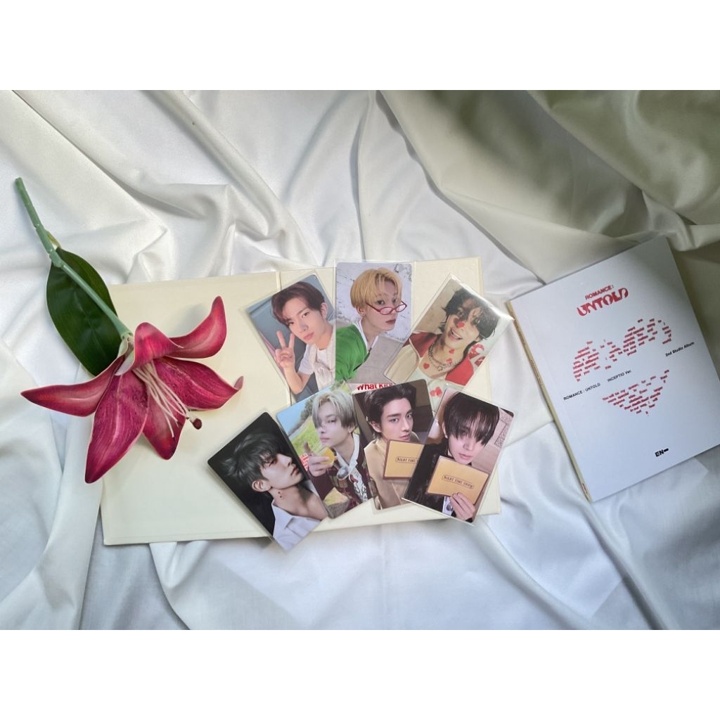 PC ENHYPEN OFFICIAL (Romance:Untold, Dark Blood, Orange Blood, Desire:Unleash) heeseung, jake, sunoo