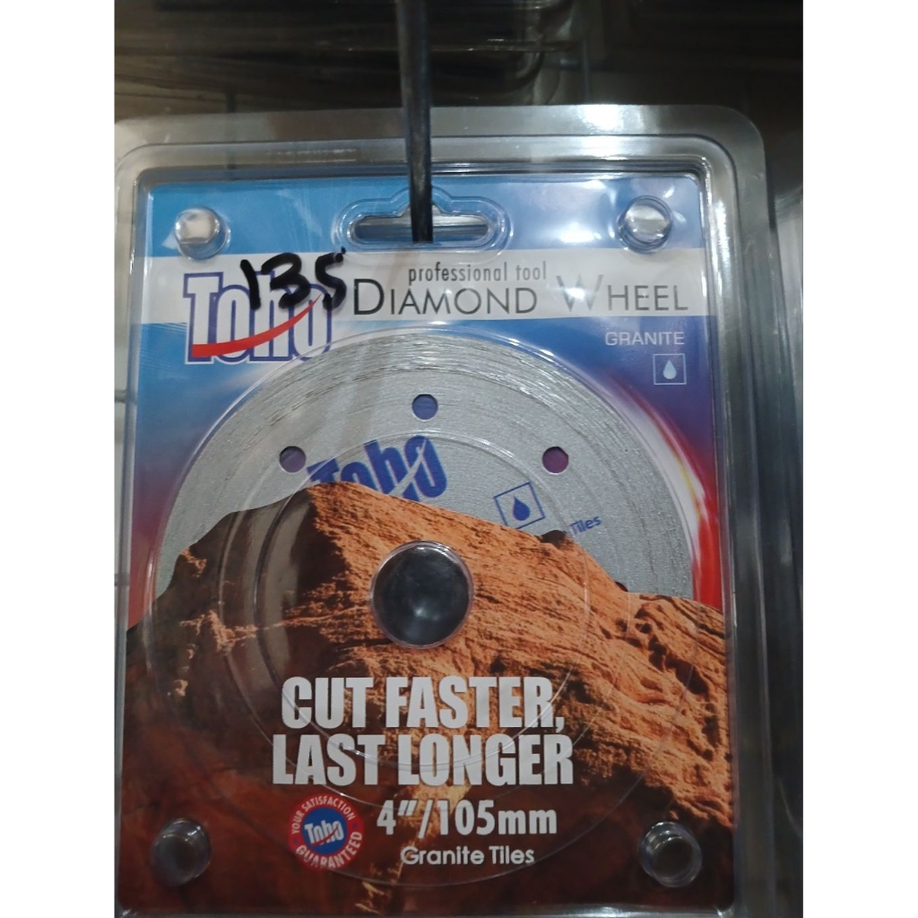 TOHO DIAMOND WHEEL 4"