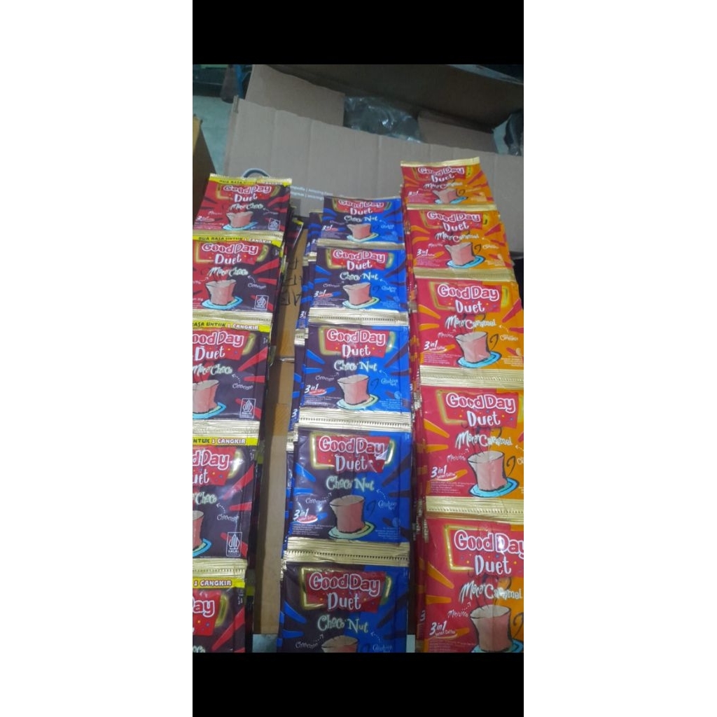 

Good Day Duet Rencengan Isi 10 Sachet