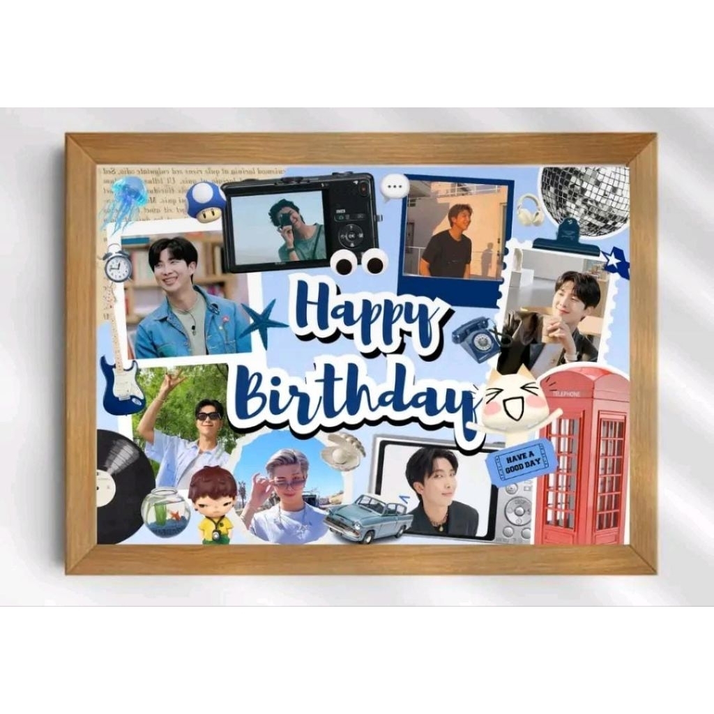 SCRAPFRAME 3D hadiah custom untuk farewell, birthday, anniversary, graduation, wedding, dan momen sp