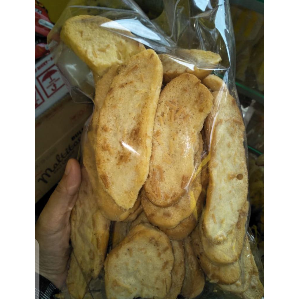 

roti kering/bagelen keju butter manis gurih renyah Snack makanan ringan kiloan oleh-oleh Bandung murah