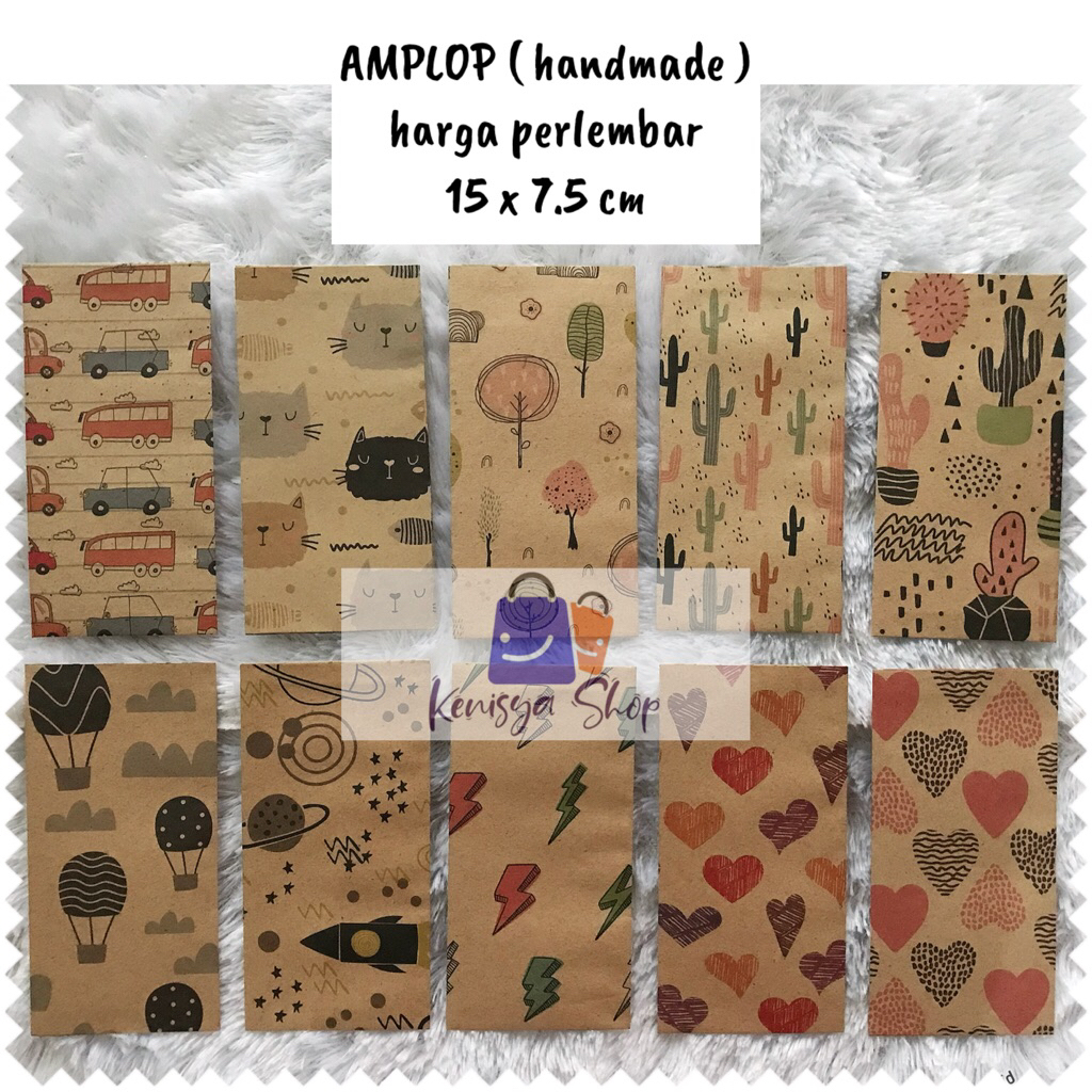 

Amplop Handmade Harga Satu Lembar Amplop Vintage Angpao Unik | kenisya shop
