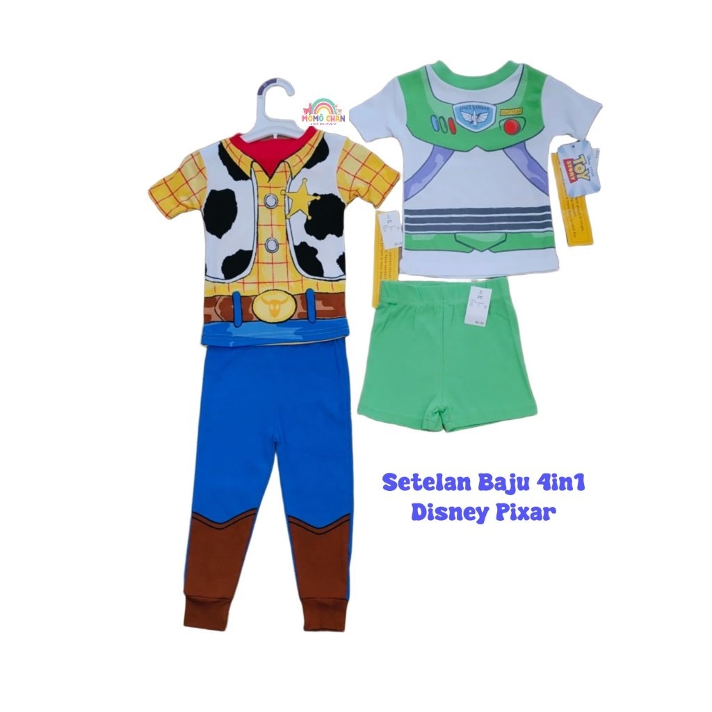 MomoChan - Blippi Set 4in1 Anak Laki Laki 2 Tahun - Kado Anak Laki Laki