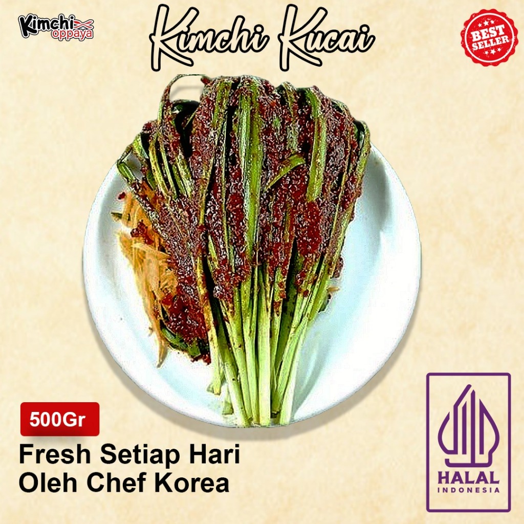 

Kimchi Kucai Korea 500gr – Fresh, Halal, Rasa Asli Korea