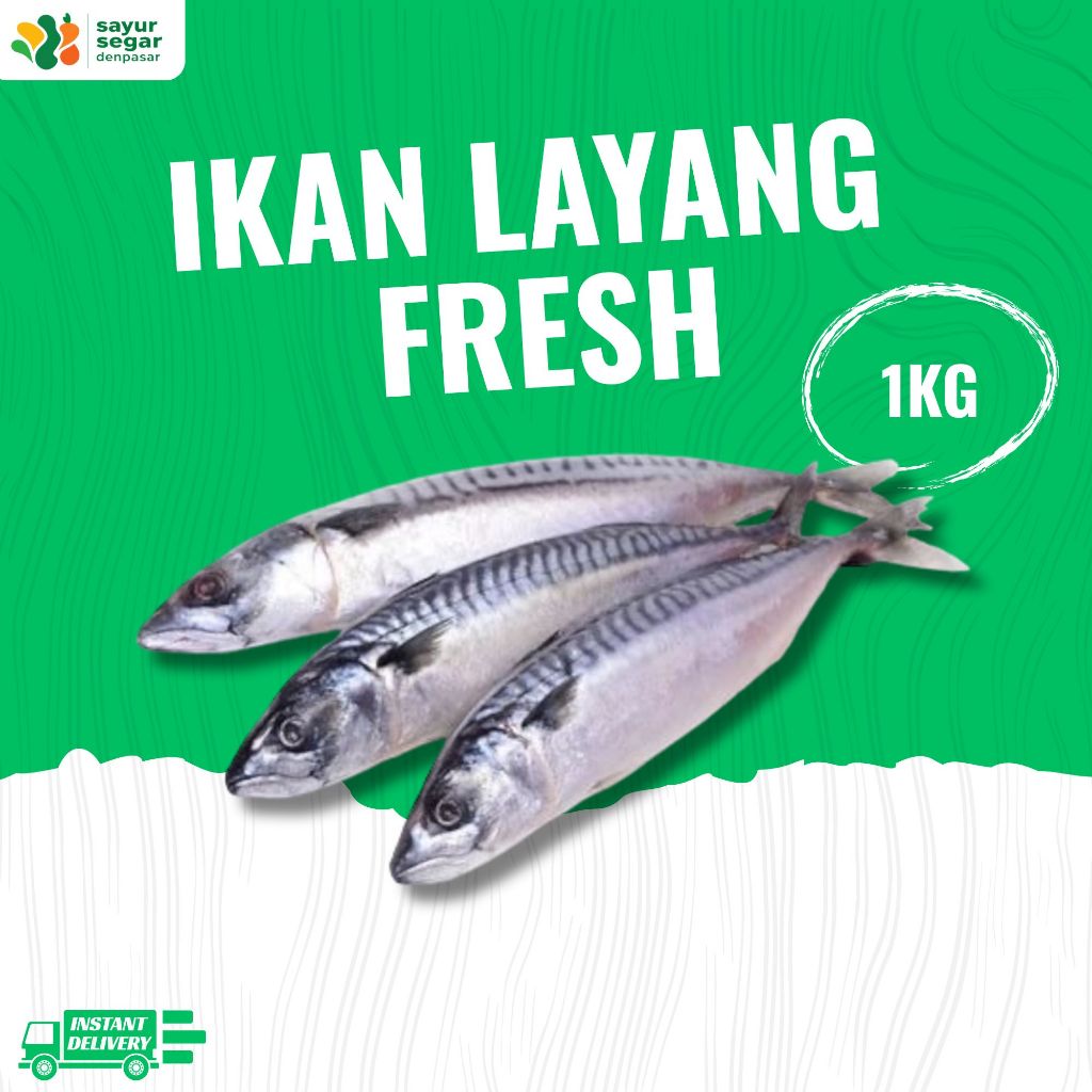

Ikan Layang Fresh 1kg - Sayur Segar Denpasar