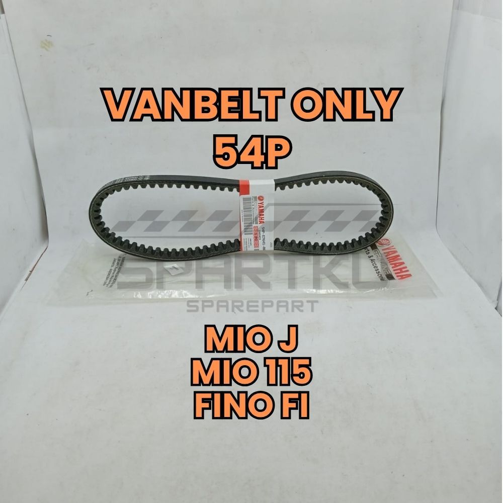 [54P] VBELT / V-BELT / VANBELT / FANBELT ORI ASLI YAMAHA MIO J / MIO 115 / FINO FI