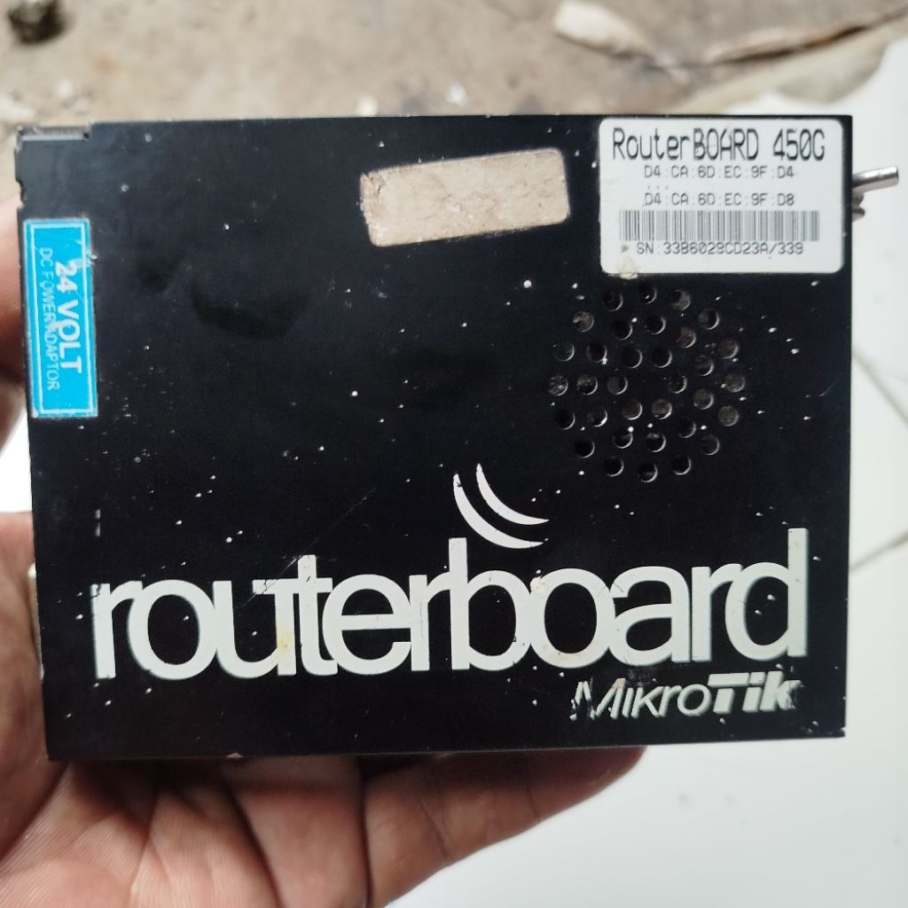 Mikrotik rb450G second layak guna
