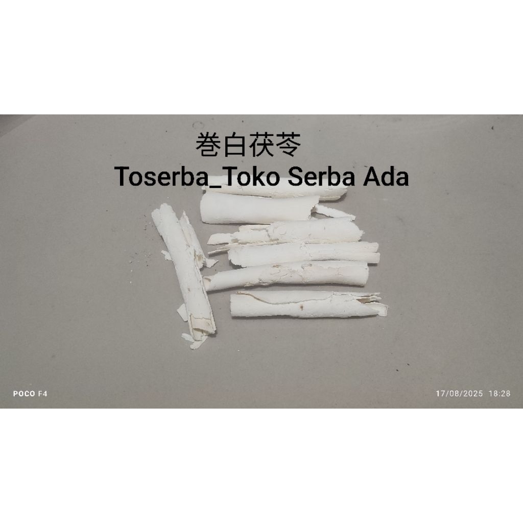 

100gr Herbal Juan Bai Fu Ling Indian Buead / Poria / Wolfiporia Extensa / Indian Bread