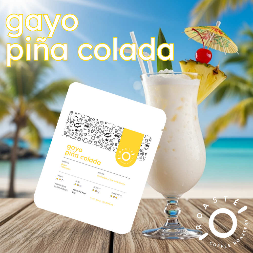 

Gayo Pina Colada Drip Bag 10gr - Coffee Kopi Arabica Specialty Gayo Natural Lactic V60