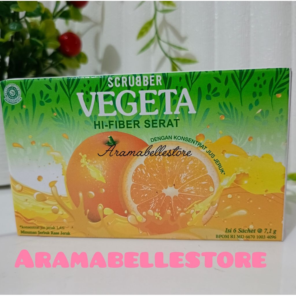 

Vegeta scrubber kotak 6sachet