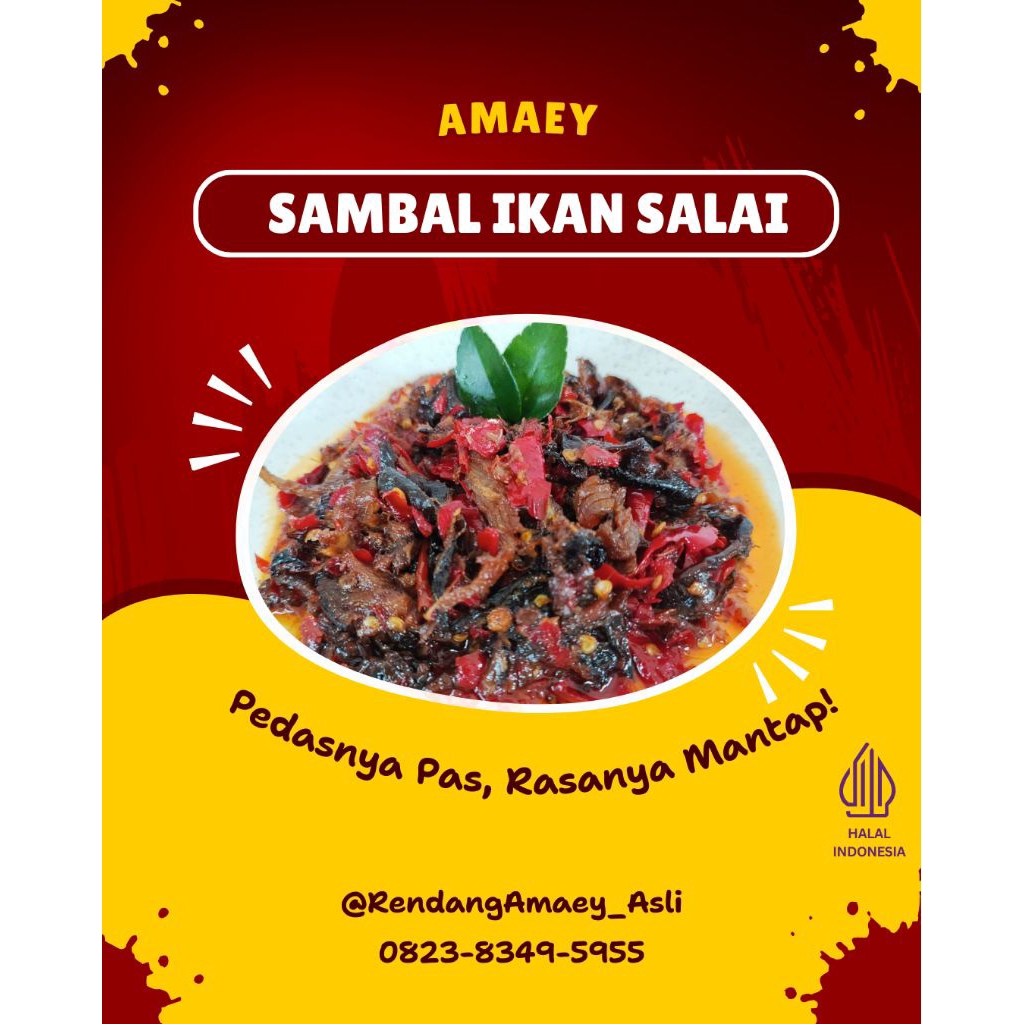 

Sambal Ikan Salai-Rendang Amaey