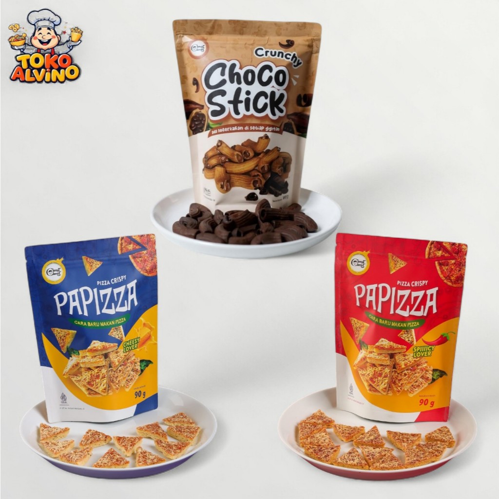 

PAPIZZA DUO VS CHOCO STICK LUMER! | MARKAS CEMILAN ANTI GALAU