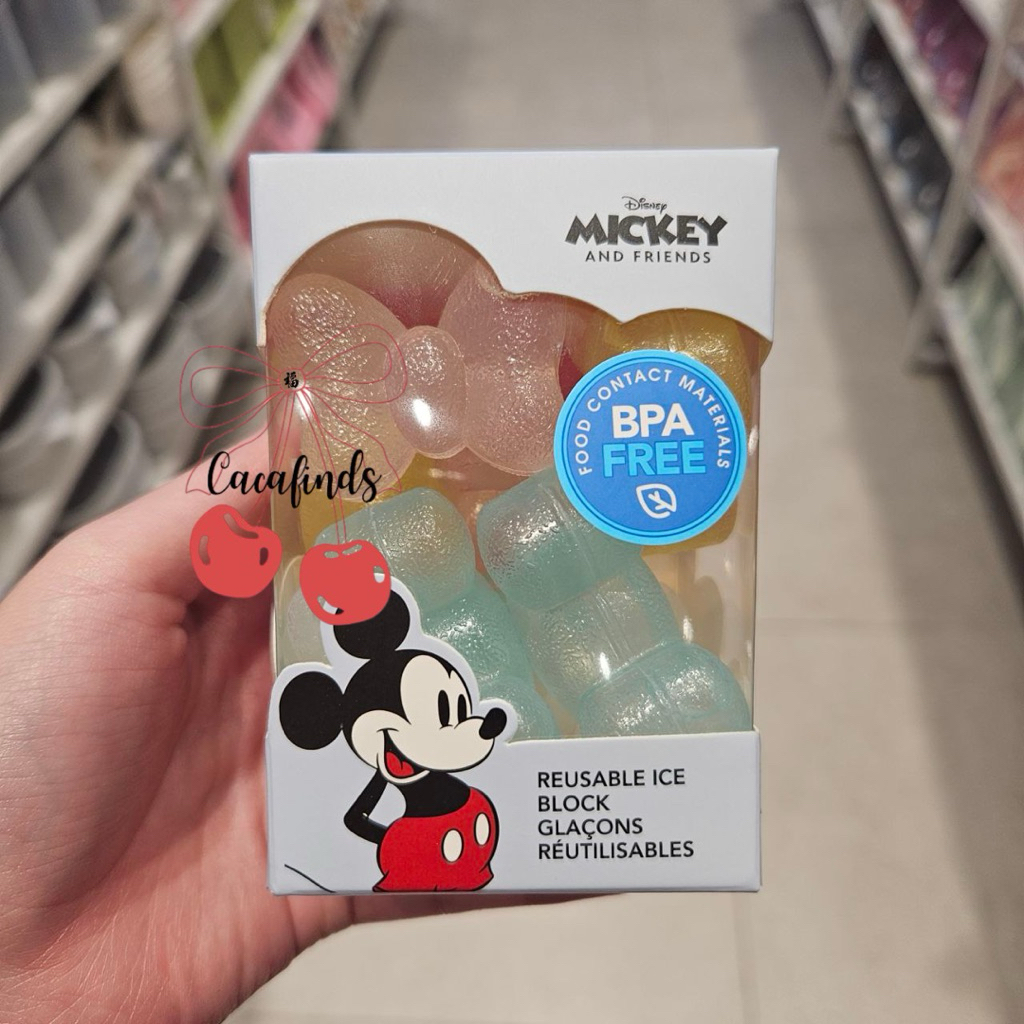 MINISO x Disney‼️Reusable Ice Block / Es Batu Disney Mickey Mouse Collection (1 Set isi 12 pcs)