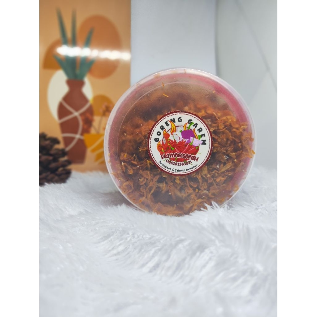 

GORENG BAWANG GARAM PEDAS ASIN 350 gr