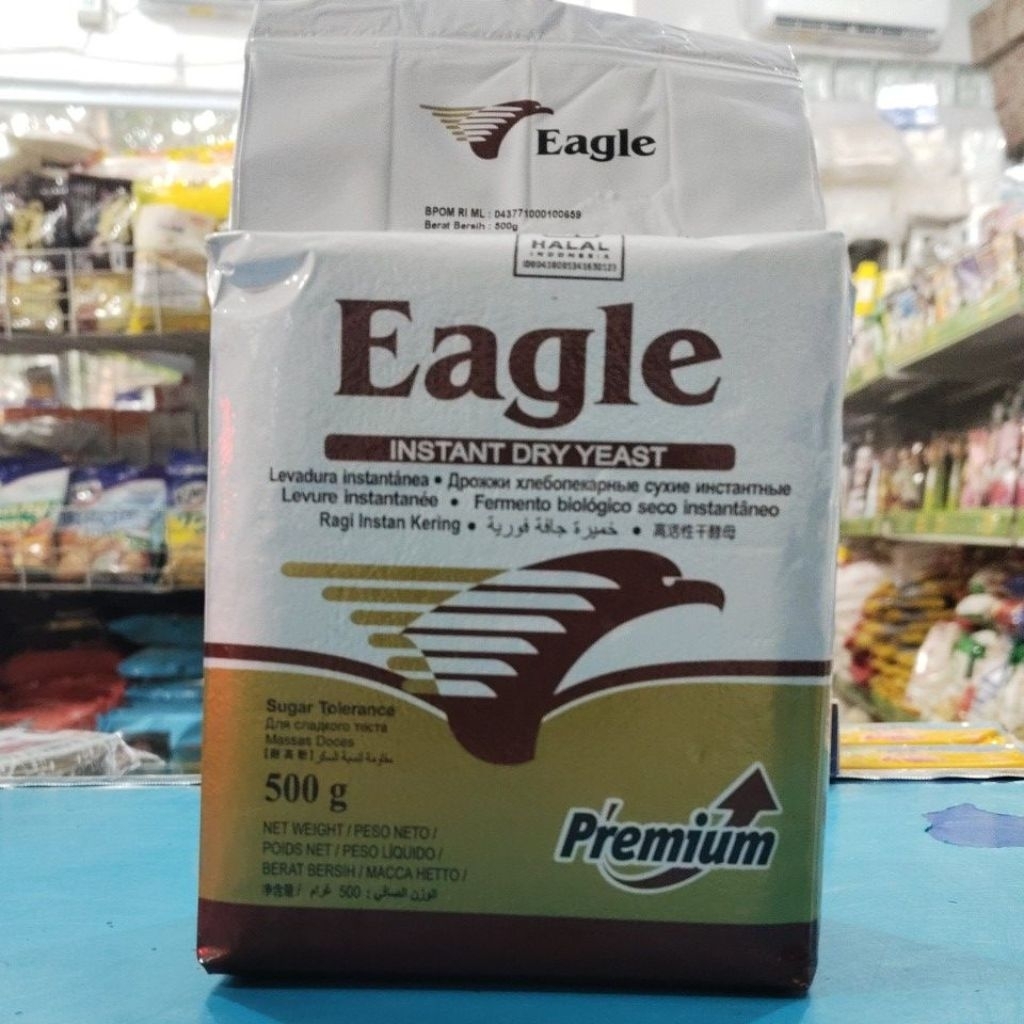 

Eagle Instan Dry Yeast Ragi instan 500gr