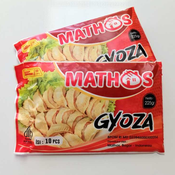 

MATHOS Gyoza Ayam Isi 10 Ukuran Besar Halal 250Gr Dimsum Enak Ekonomis Berkualitas