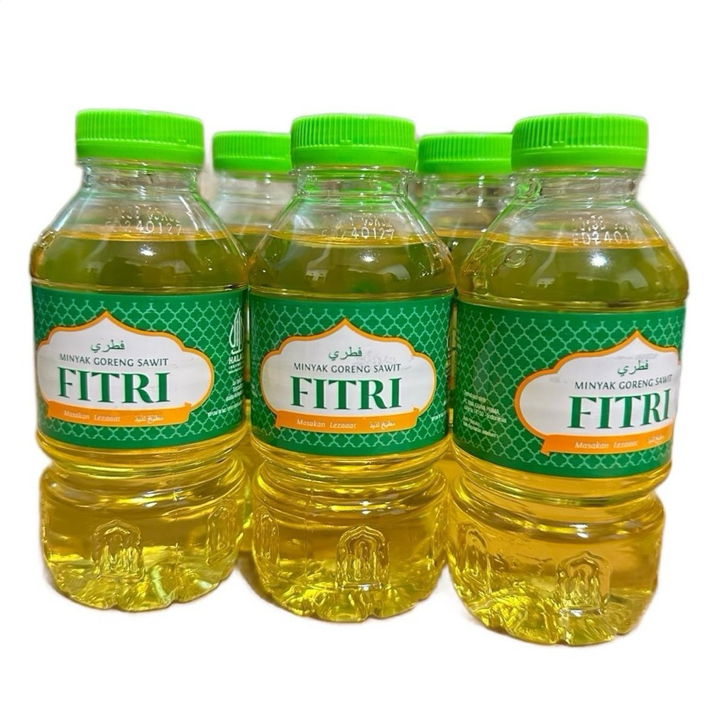 

Minyak Goreng Fitri 200ml - Paket 6 Botol