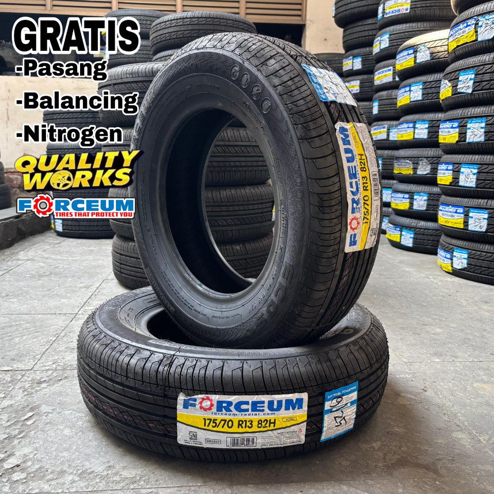 BAN MOBIL 175 70 R13 FORCEUM ECOSA - BAN RING 13 UKURAN 175/70 R13
