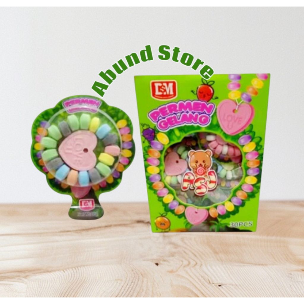 

Permen Gelang 1 Pak isi 30 pcs DSM