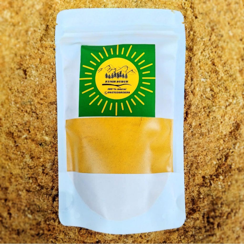 

Bubuk Kunyit Kuning Murni 100 gr