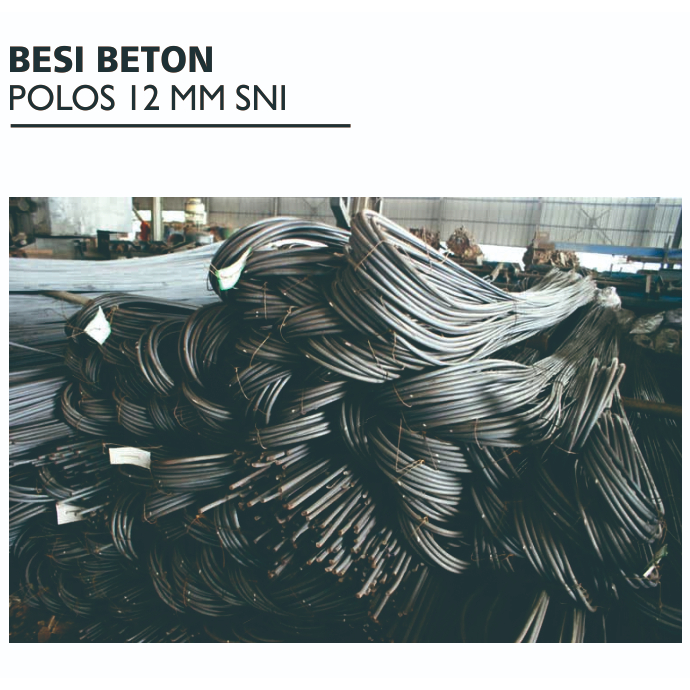 Besi beton polos 12mm SNI
