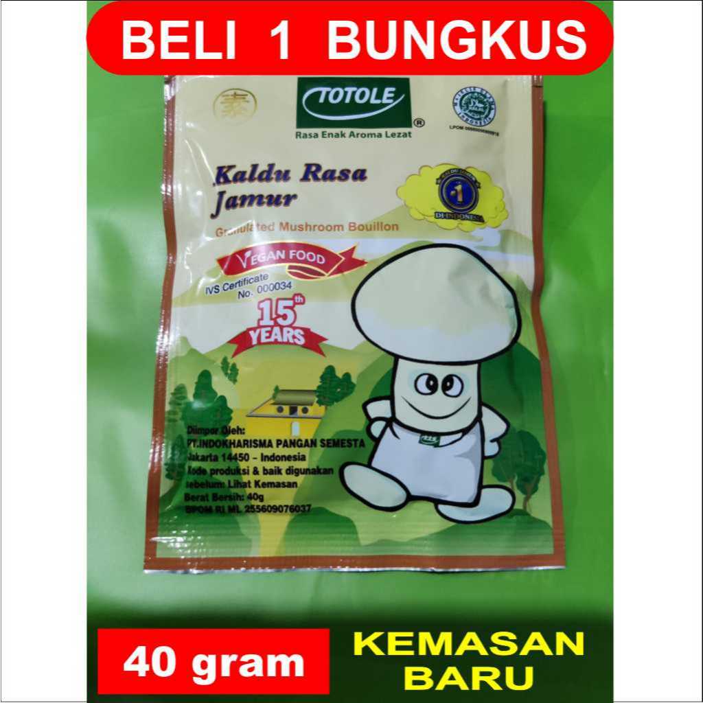 

Terbaru Exp 2027! Totole Kaldu Rasa Jamur 40 gram gr g 40gram 40gr 40g Packing Kardus