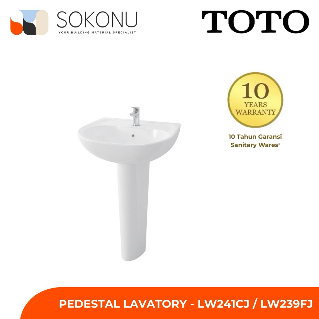 TOTO Pedestal Counter - LW 241 CJ / LW 239 FJ