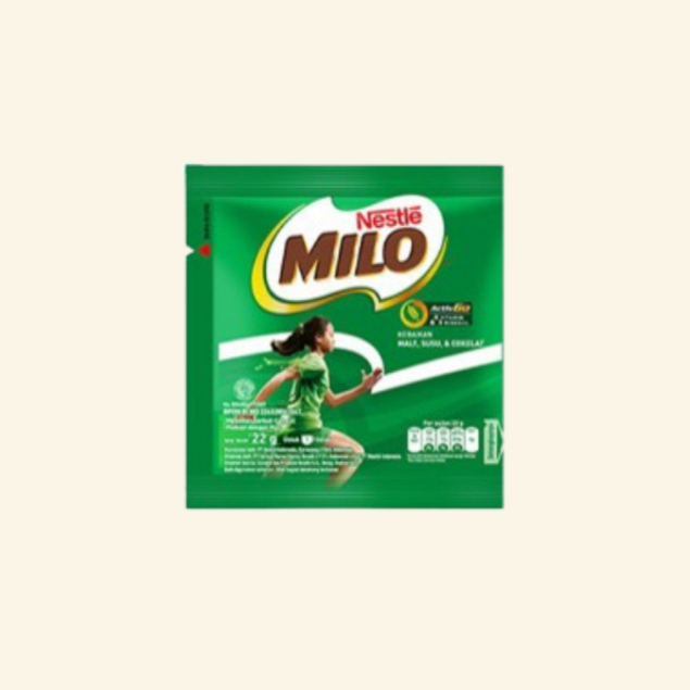 

1 Renceng Susu Milo Active Go Isi 10 Sachet x 22 Gr / Susu Milo Renteng