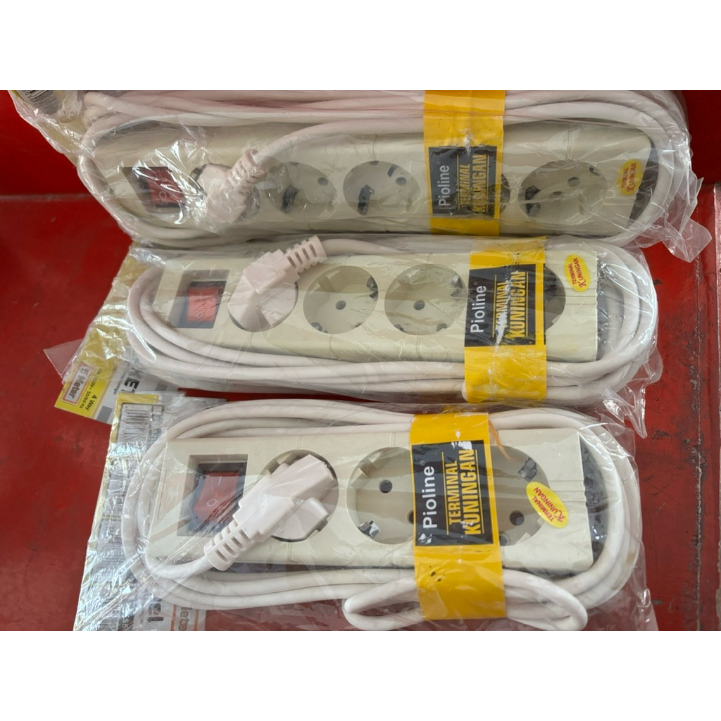 Cok Sambung / Kabel Sambung / Stop kontak pioline 3L,4L,5L panjang 5 meter