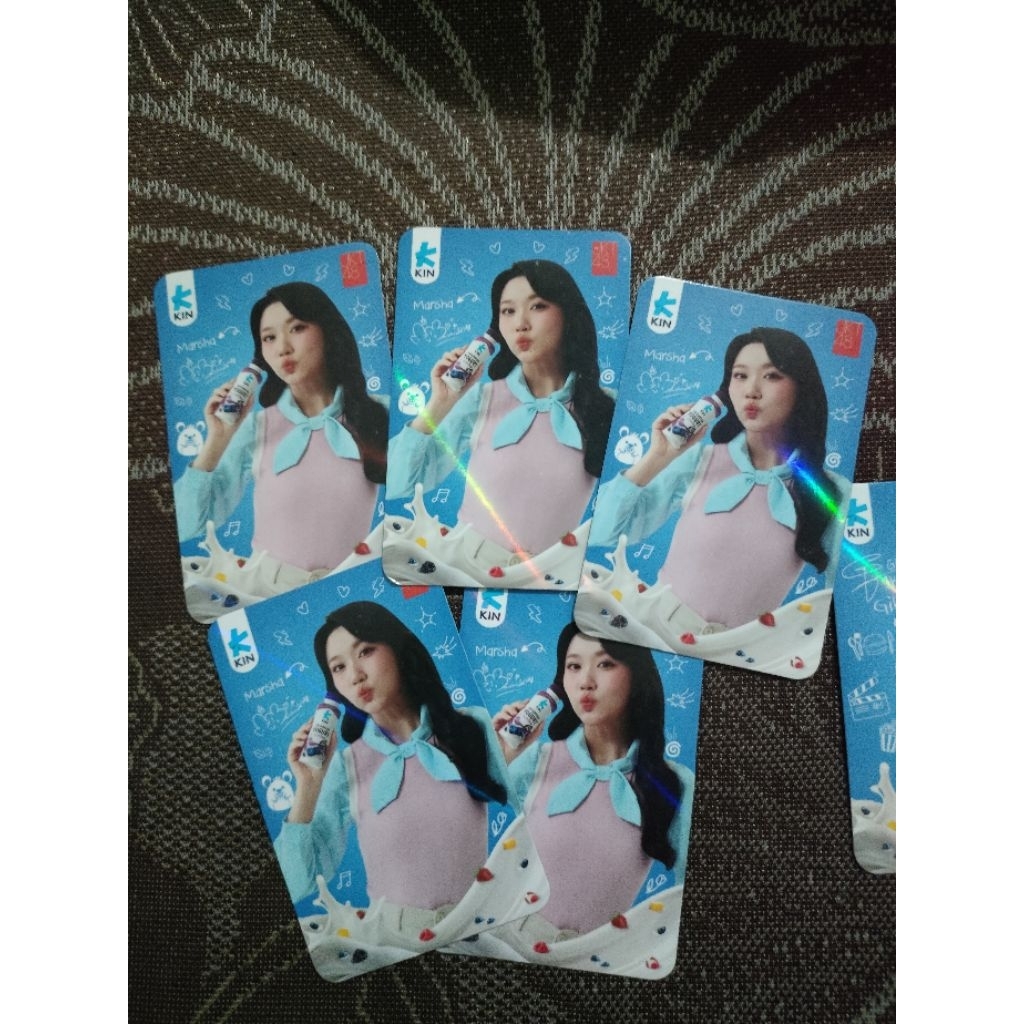 PC Photocard JKT48 X Kin yogurt Marsha