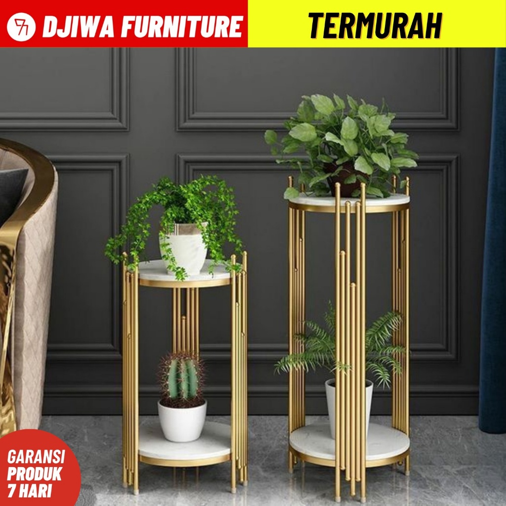 Meja Sudut Standing Flower Coffee Table Marmer Untuk Ruang Tamu Meja Hias Standing Pot Meja Murah Me