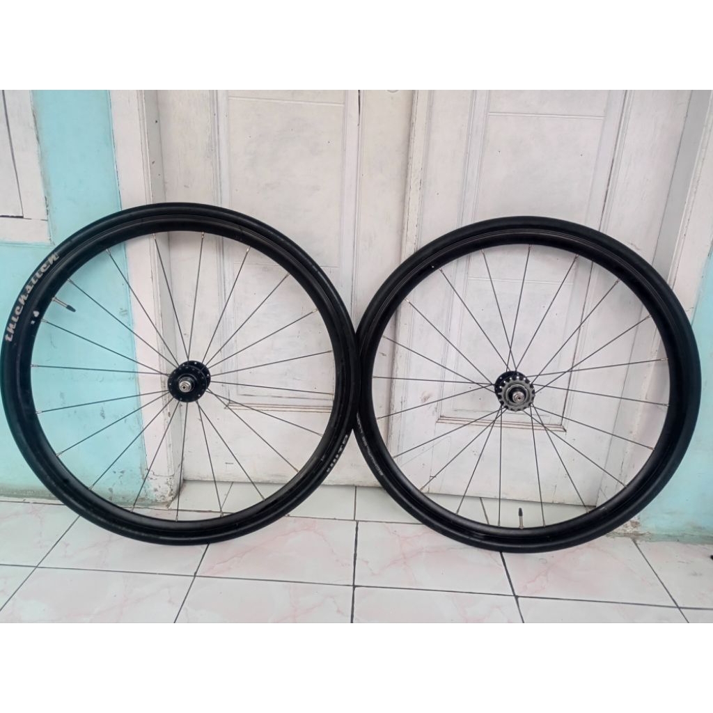 Wheelset Strummer 20/24 hole hub ardently Kondisi bekas pakai