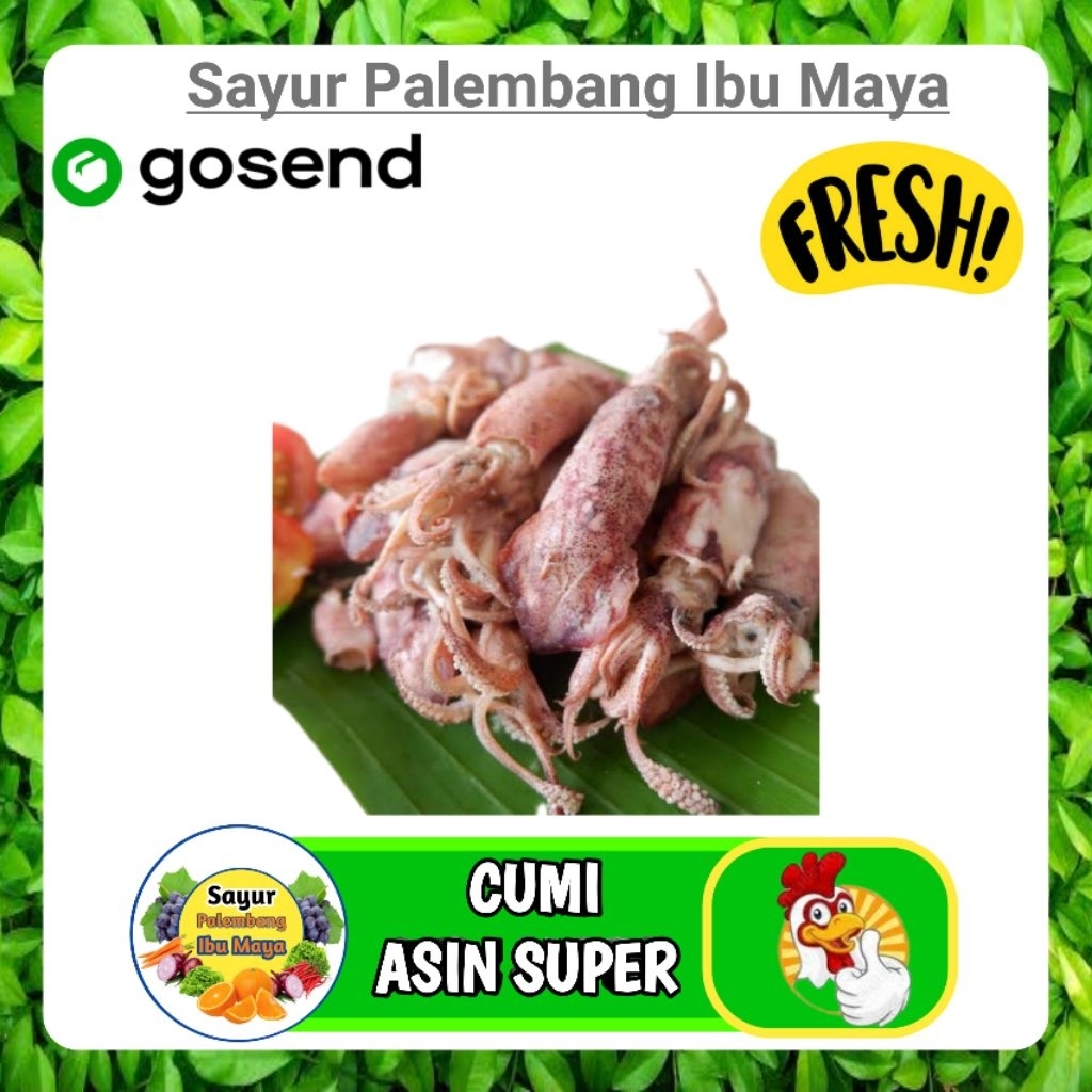 

Cumi Asin Super - Sayur Segar Palembang Ibu Maya