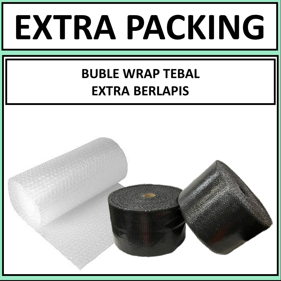 

EXTRA PACKING BUBLE WRAP PELINDUNG PAKET