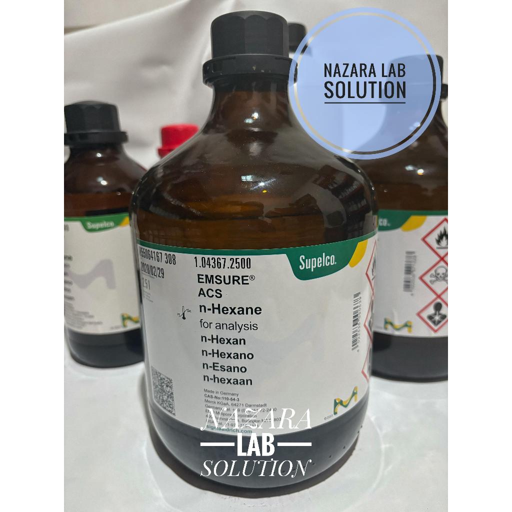 N-HEXANE 2.5L pro analis / HEXANE / Heksana C₆H₁₄ Merck 104367