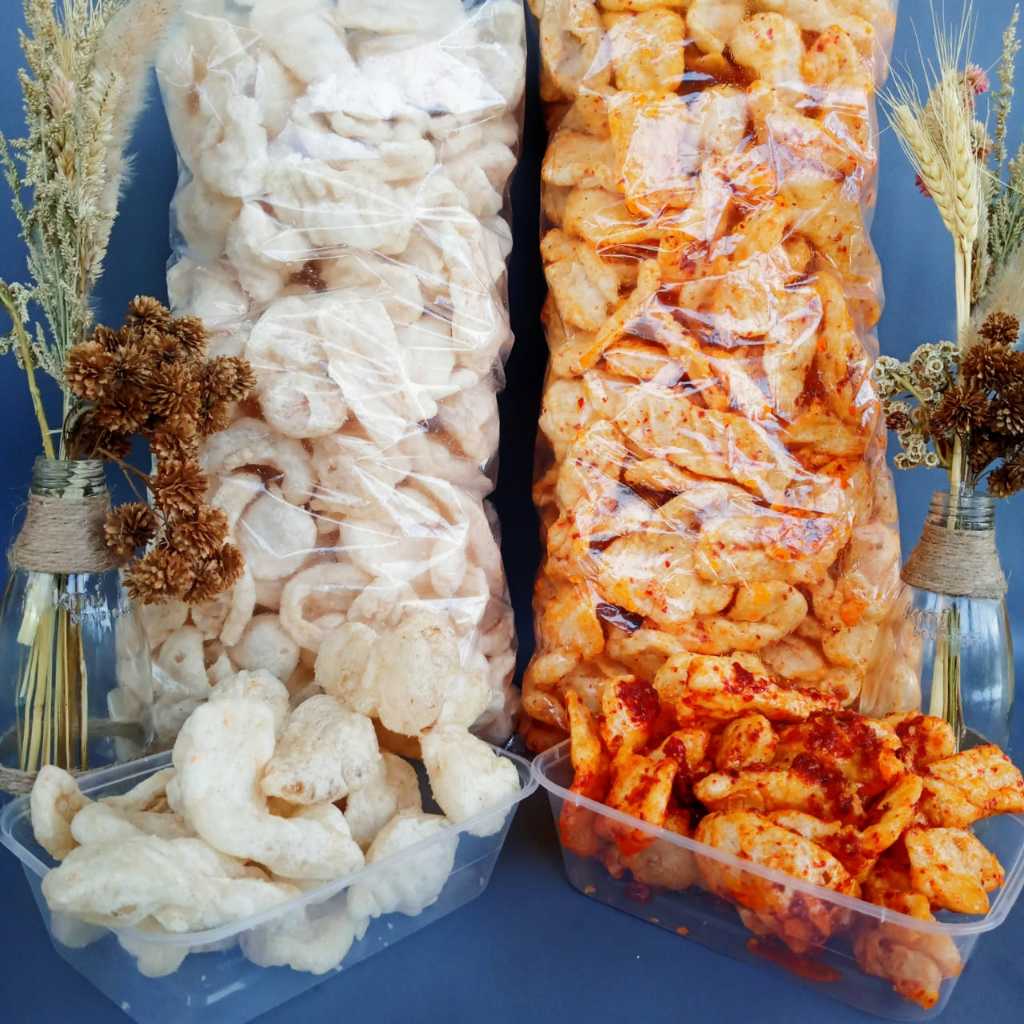 

TERLARIS 1 Kg Cuanki Lidah KILOAN Patahan ORIGINAL Renyah Gurih Pelengkap Toping Baso Aci Seblak Bakso Mie Instan