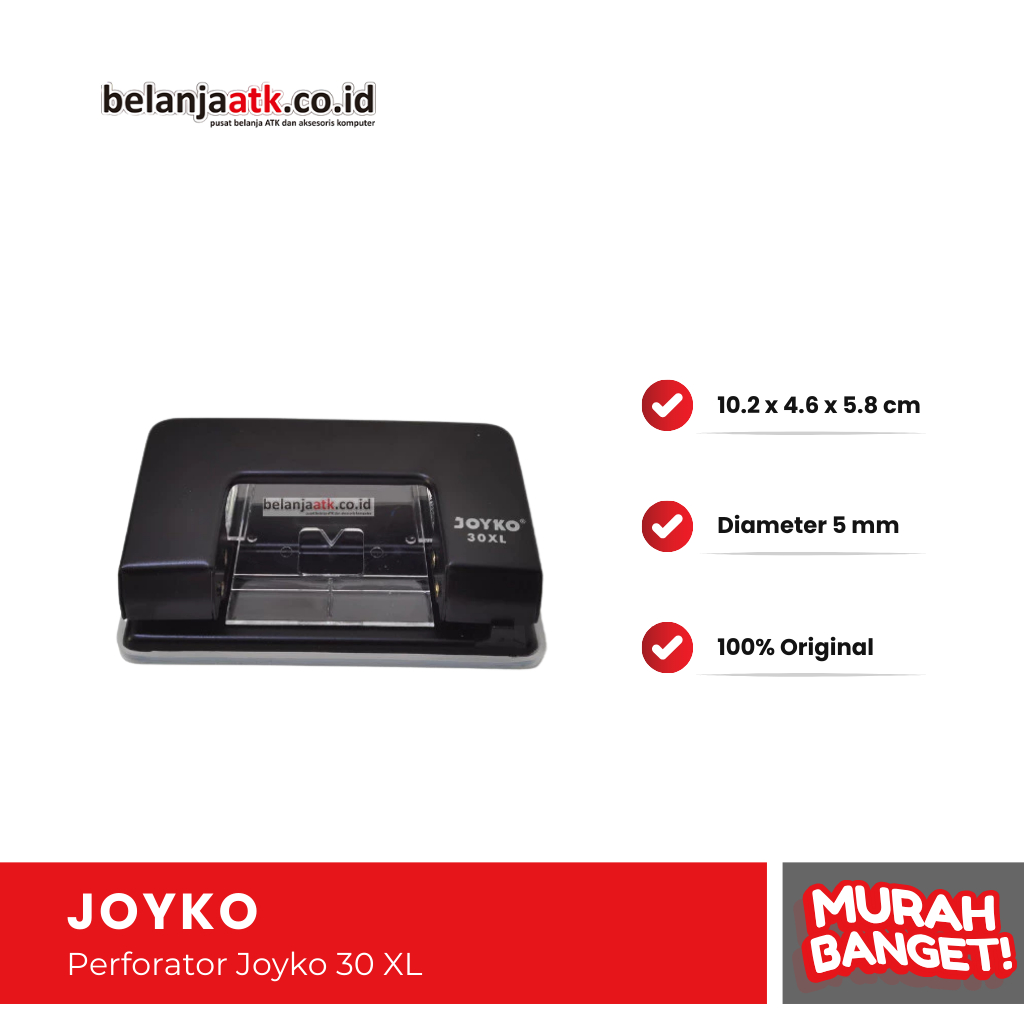 

Pembolong Kertas Joyko 30 XL / Perforator