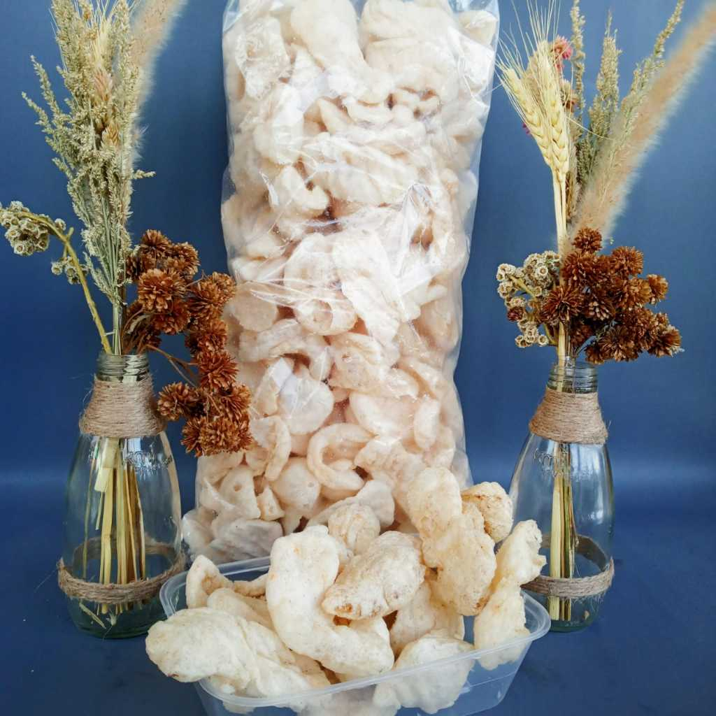 

TERLARIS Cuanki Lidah Kering 250gr Renyah Gurih GRATIS PACKING Ide Pelengkap Toping seblak Baso Aci mie