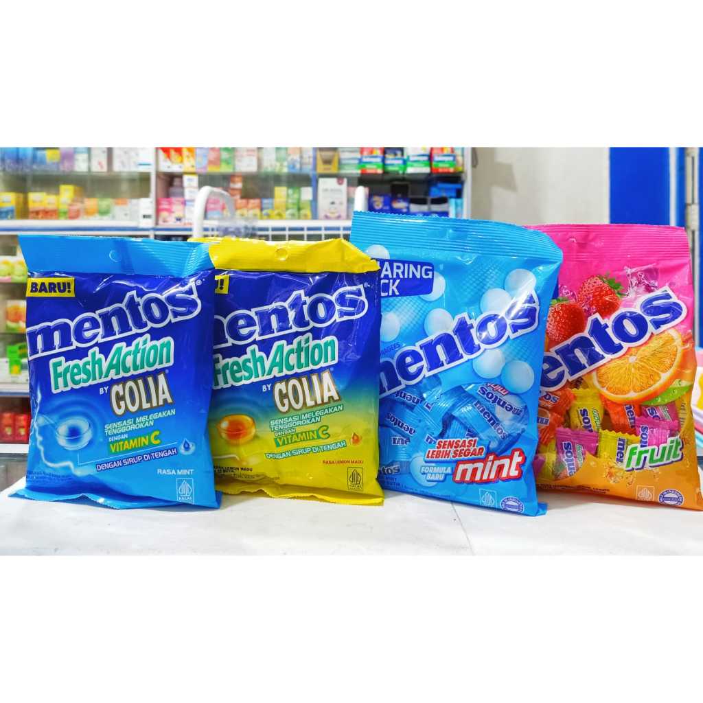 

PERMEN MENTOS - Permen Menyegarkan Tenggorokan