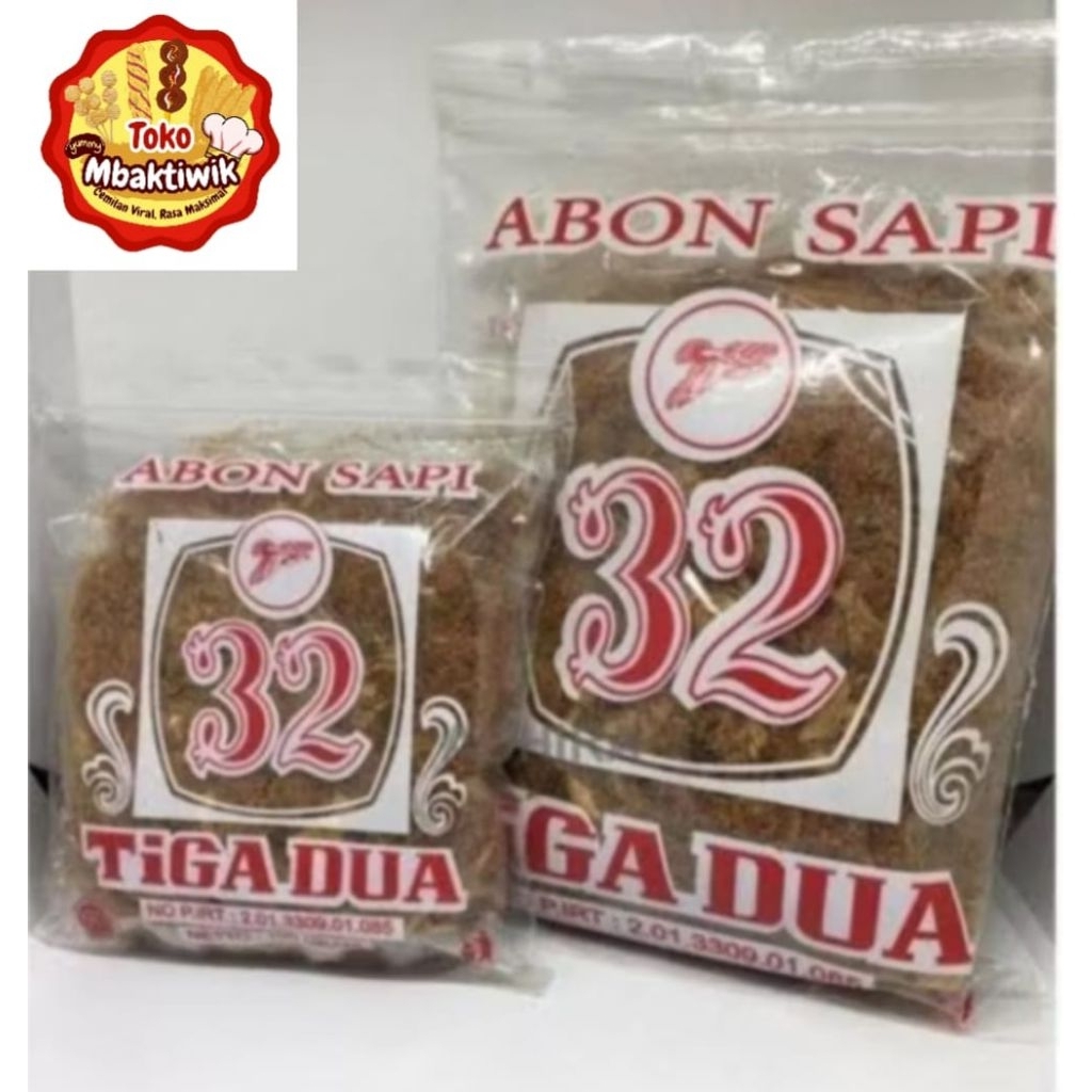 

abon sapi 32 250 gram abon sapi tiga dua 250 gram