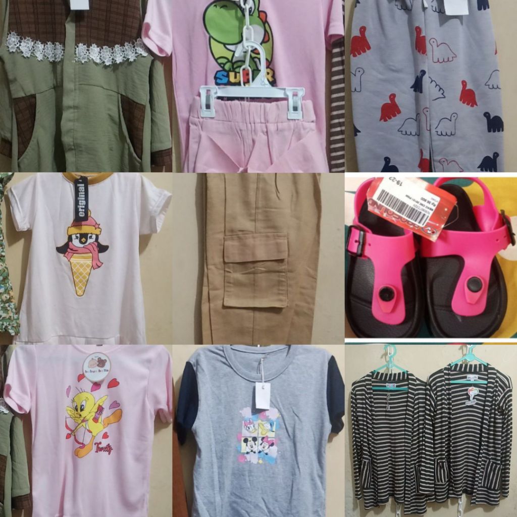 Jual Rugi BAJU ANAK BARU (garment,r4may4na,dll) habisin stok