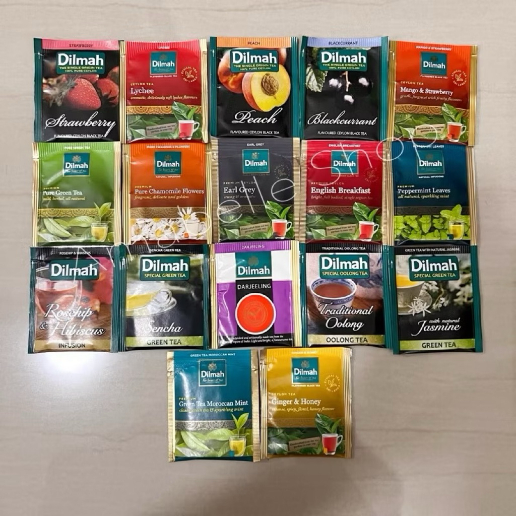 

DILMAH TEA TBAG 20 SACHET ALL VARIANT BPOM HALAL
