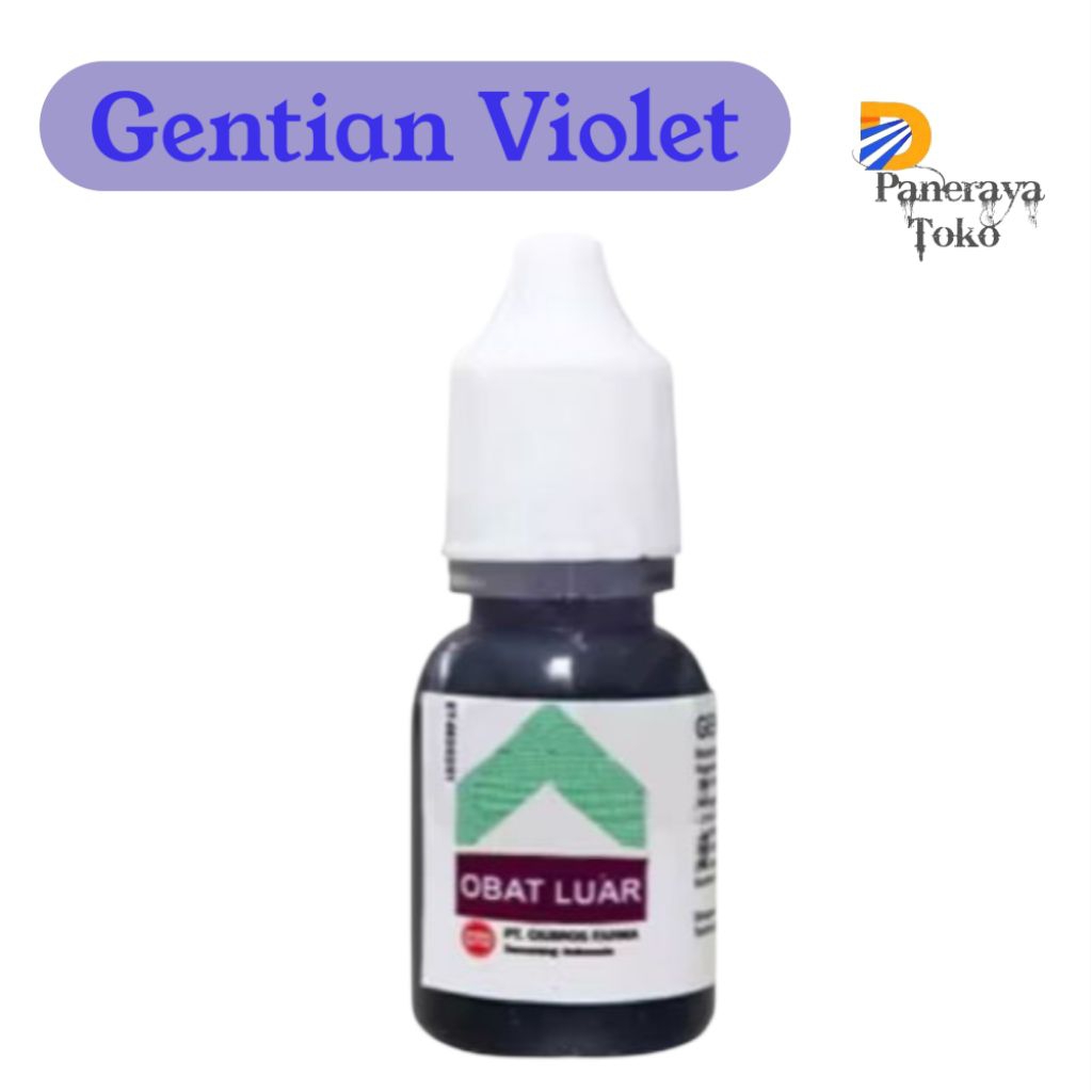 Gentian Violet 10ml - Obat Biru / Obat Sariawan