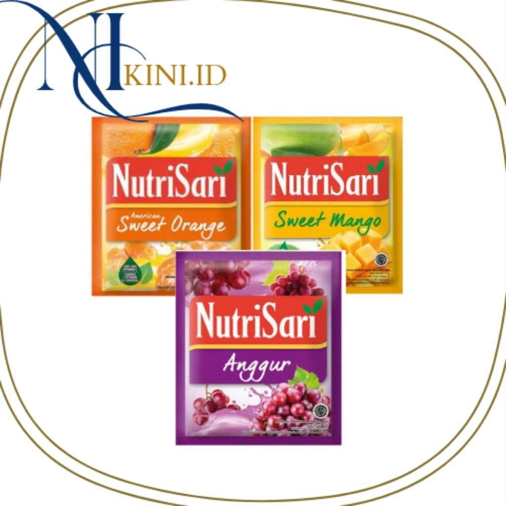

NUTRISARI BUBUK 1 RENCENG (10 SACHET)