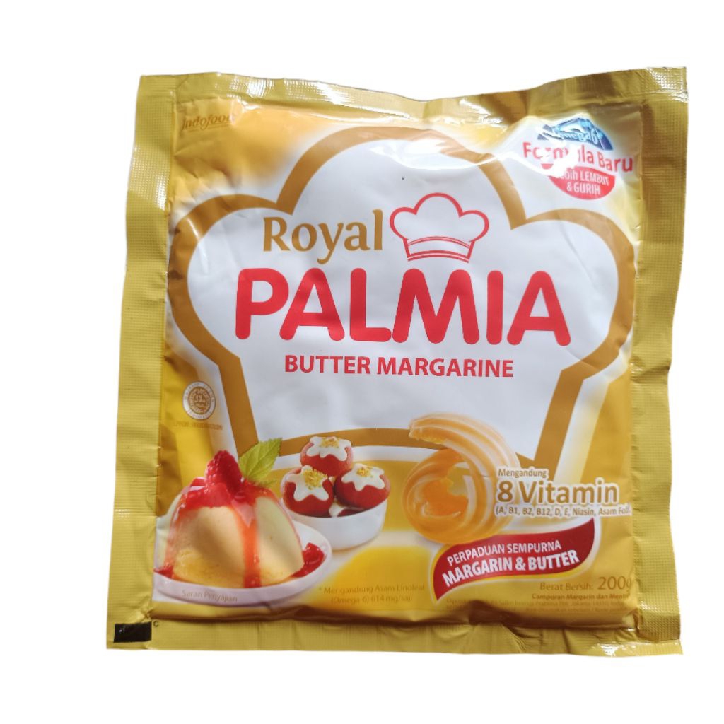

Mentega Butter Margarine Royal Palmia Margarin & Buter 200gr Kue