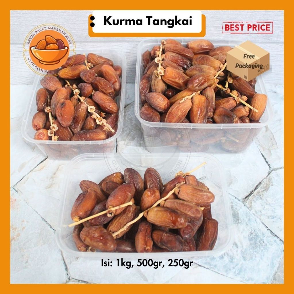 

Kurma Tangkai Palm Fruit 250gr 500gr 1kg