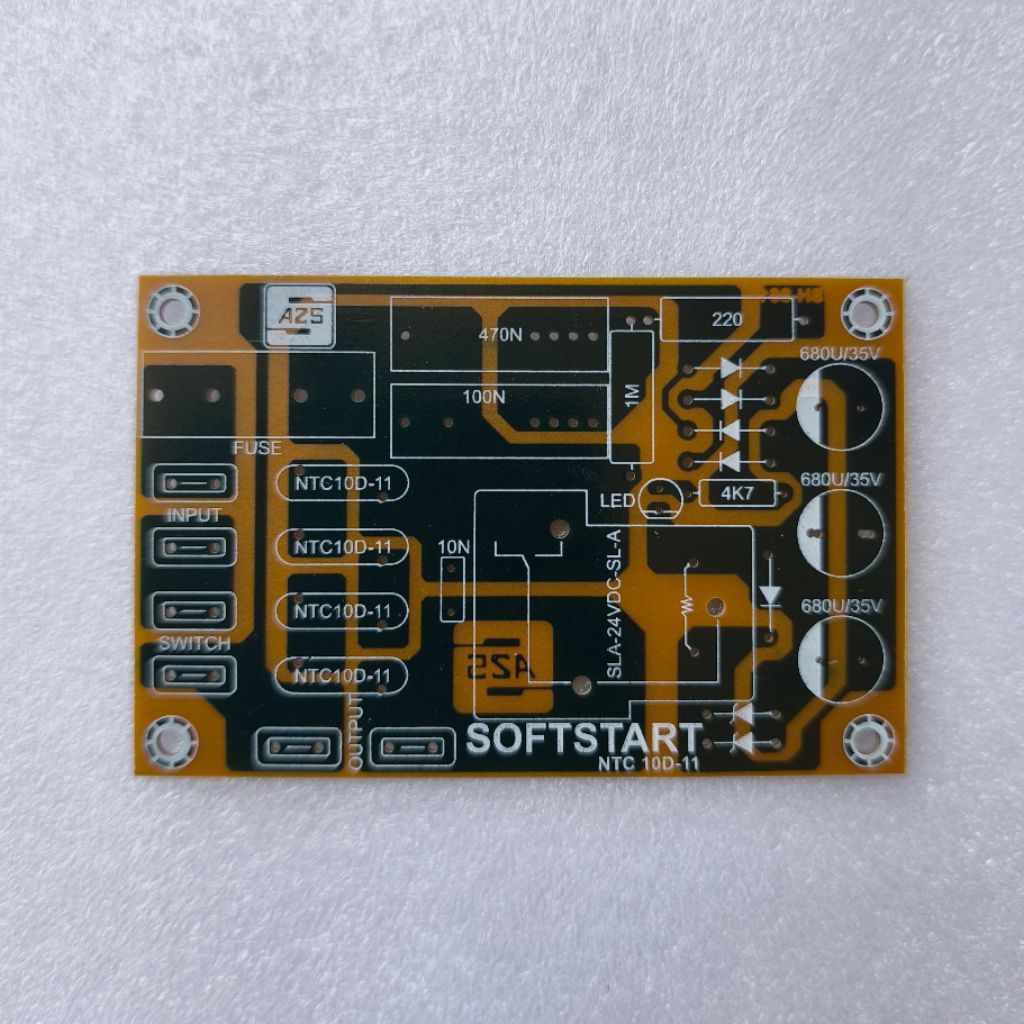 PCB Softstart NTC Anti Jegleg Pertinak