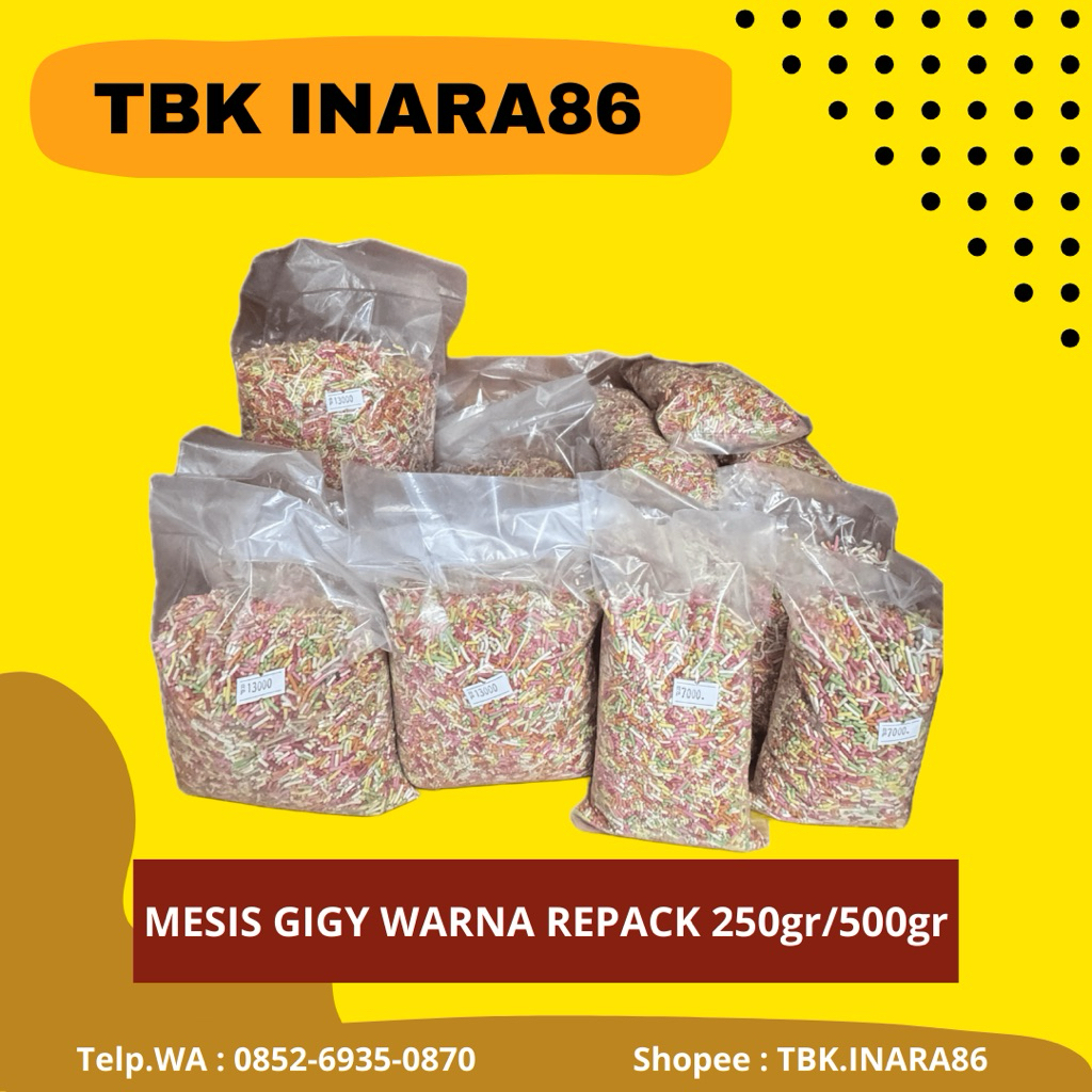 

[REPACK] Mesis Warna-Warni Pelangi Gigy – Hiasan Topping Kue & Roti