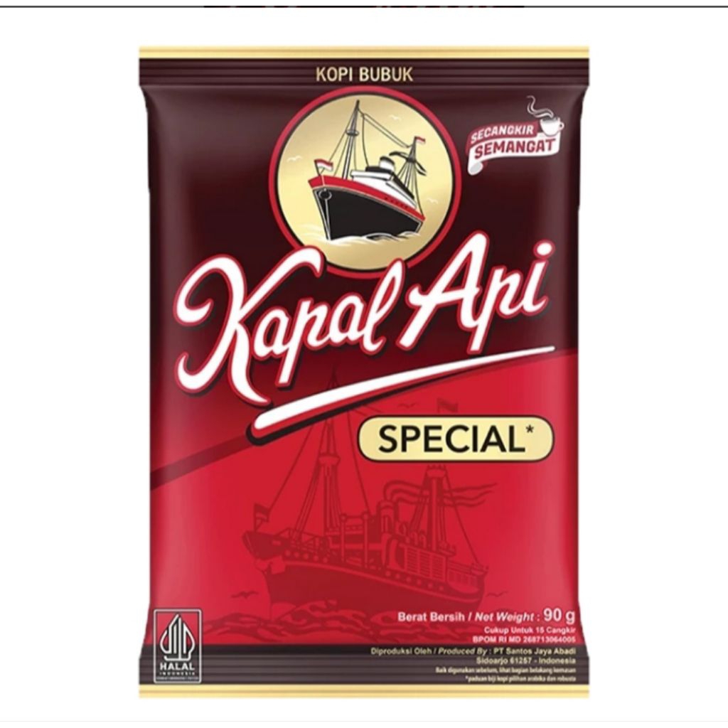 

Kapal Api Kopi Bubuk Instan Special 90 g