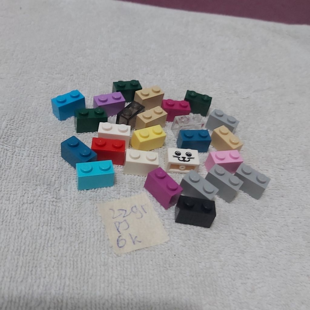 original Lego part bricks foto asli